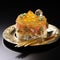 AI creates images, Japanese food, raw fish sushi,Sushi roll