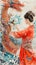 AI creates sharp images Oil paintings, ancient Chinese women,