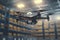 AI-Driven Drone Management in Warehouses and Logistics Centers