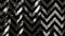Ai Generated Art Black and Silver Chevron pattern with a Sparkly Silver Glitter Shimmer