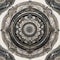 AI generated black and white mandala style artwork depicting intricate designs on a white background