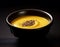 AI generated bowl filled with a steaming hot soup