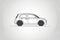 Ai generated. Car illustration vector icon design. Automobile creative logo template for automotive business or transportation