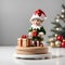 AI Generated Christmas Elf, Toy Elf, Invitation Image