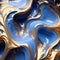 AI generated illustration of an abstract wallpaper showcases swirling liquid fluid forms