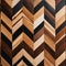AI generated illustration of an assortment of wooden planks with herringbone patterns
