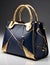 AI generated illustration of a luxurious leather handbag that transcends conventional elegance