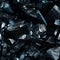 AI generated illustration of a pile of dark blue crystals