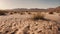 AI generated illustration of sandy dunes in the desert