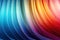 AI generated illustration of A vibrant abstract background featuring colorful undulating waves