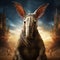 Ai Generated illustration Wildlife Concept of Aardvark Orycteropus 16 old