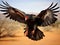 Ai Generated illustration Wildlife Concept of Bateleur