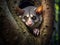 Ai Generated illustration Wildlife Concept of Brushtail Possum