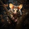 Ai Generated illustration Wildlife Concept of Brushtail Possum