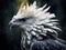 Ai Generated illustration Wildlife Concept of Harpy Eagle