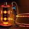 AI generated image - Cyberpunk device with nixie tubes and vacuum tubes