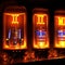 AI generated image - Cyberpunk device with nixie tubes and vacuum tubes