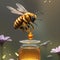 AI generated purest honey directly from honey bee