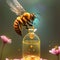 AI generated purest honey directly from honey bee