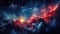 AI Generated Starry Night Galaxy A Stunning Cosmic Background