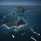 Ai generated a stunning island oasis surrounded by crystal-clear ocean waters