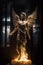 AI Generative - Angelic Guardians: Inspiring Statue Images