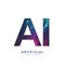 AI Generative Banner Concept In The Digital Style. Generative Ideas Design Element For Internet Technology. Futuristic
