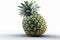 Ai Generative Pineapple isolated on a white background. Healthy food concept