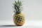 Ai Generative Pineapple isolated on a white background. Healthy food concept