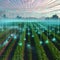 AI-powered precision farming system uses artificial intelligence to optimize crop yields