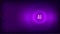 AI purple banner. Artificial Intelligence concept