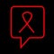 Aids awareness ribbon. Red ribbon HIV. Information animation on a medical theme. Red Ribbon Awareness. World AIDS Orphans Day. Wor