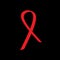 Aids awareness ribbon. Red ribbon HIV. Information animation on a medical theme. Red Ribbon Awareness. World AIDS Orphans Day. Wor