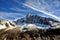 Aiguille du Dru in the Montblanc massif, French Alps