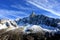 Aiguille du Dru in the Montblanc massif, French Alps