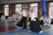 Aikido instructor teaching aikido aikikai techniques