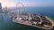 Ain Dubai ferris wheel on Bluewaters island in Dubai, UAE