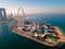 Ain Dubai ferris wheel on Bluewaters island in Dubai, UAE