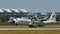 Air Algerie plane takes off from Munich Airport, MUC