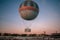 Air balloon ascending on sunset background in Lake Buena Vista 4