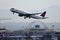 Air Canada plane taking off from Los Angeles Airport LAX