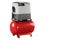 Air compressor. Professional equipment and tools. Industrial appliances. Isolated background.