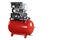 Air compressor. Professional equipment and tools. Industrial appliances. Isolated background.