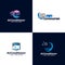 Air condition logo concept vector. Technology device for adjust air condition