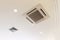 Air conditioner installed on the ceiling