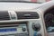 Air Conditioner in modern car interior detail