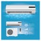 Air Conditioner Realistic and Remote Control with Cold