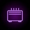 air conditioning neon icon. Elements of web set. Simple icon for websites, web design, mobile app, info graphics