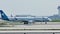 Air Dolomiti plane taxiing in Frankfurt Airport, FRA