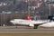 Air Europa Boeing 737-85P aircraft departure from Zurich in Switzerland